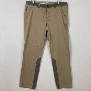 Tan and Navy Khaki Pants